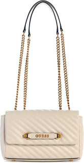 Gues* - Black sela crossbody bag - Cream